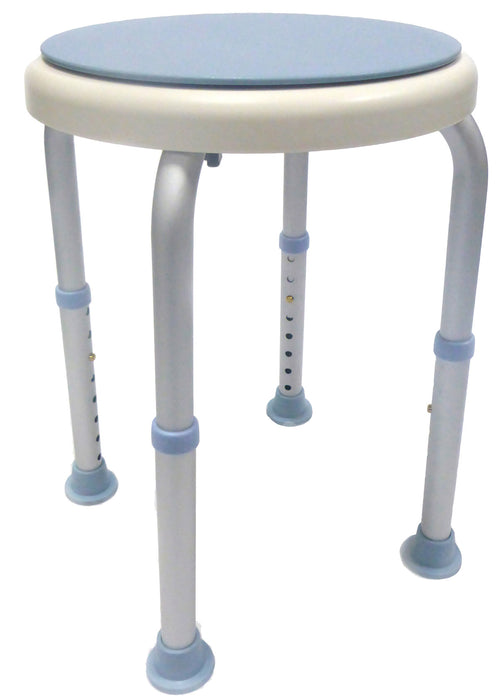 Shower Stool with Rotating Seat