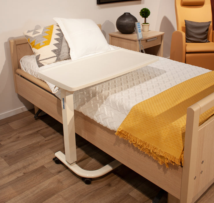 Roma® U-base antimicrobial overbed table